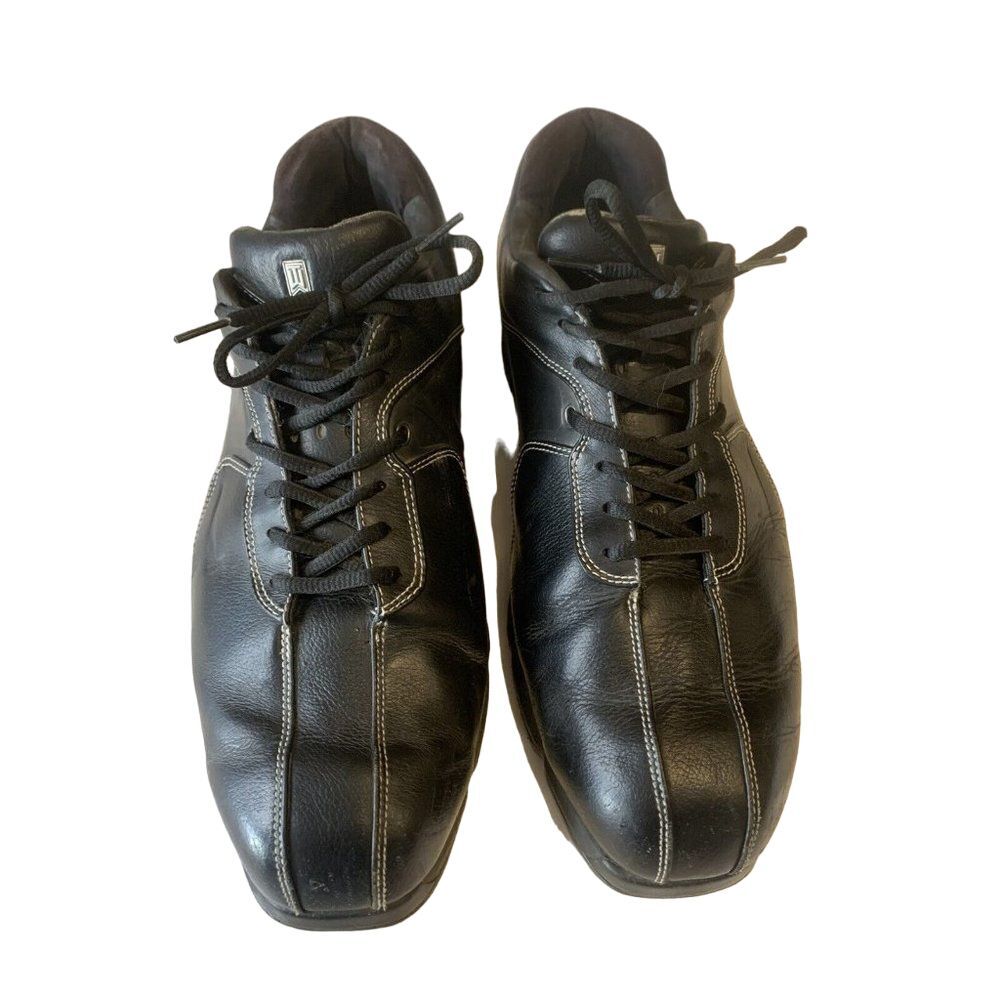 Men's Nike Tiger Woods Collection Golf Shoes Cleats Black 11W Wide 317613-001